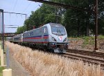 SPAX 903 on a training train